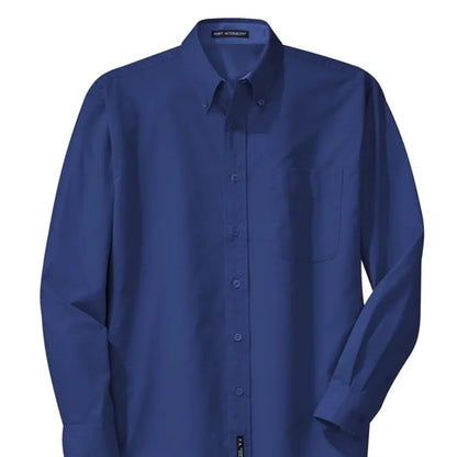 Port Authority Tall Long Sleeve Easy Care Shirt.