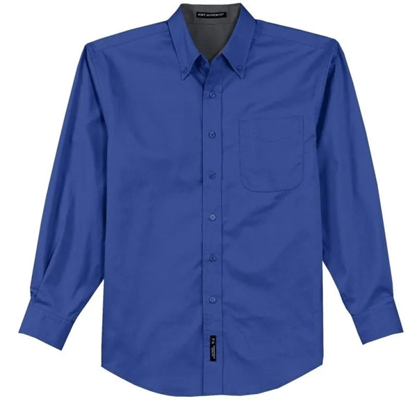 Port Authority Tall Long Sleeve Easy Care Shirt.