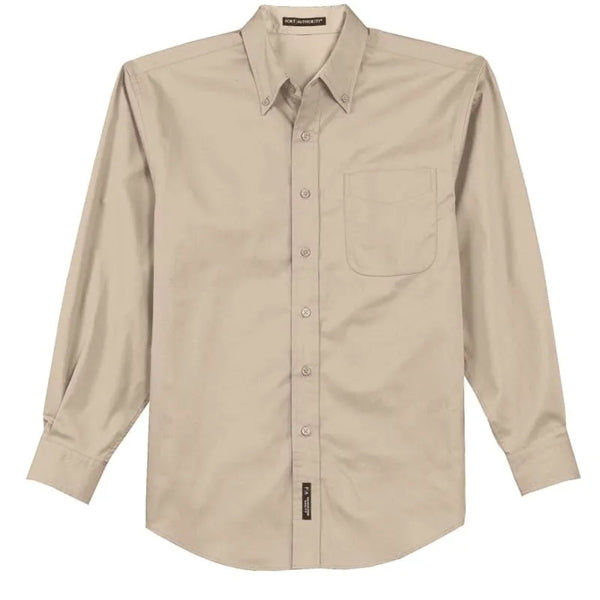 Port Authority Tall Long Sleeve Easy Care Shirt.