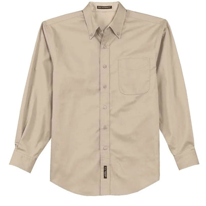 Port Authority Tall Long Sleeve Easy Care Shirt.