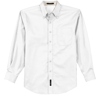 Port Authority Tall Long Sleeve Easy Care Shirt.