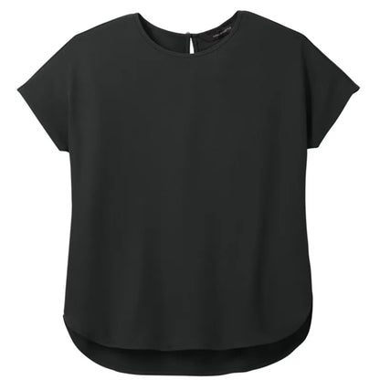 Mercer+Mettle Women's Stretch Crepe Crew