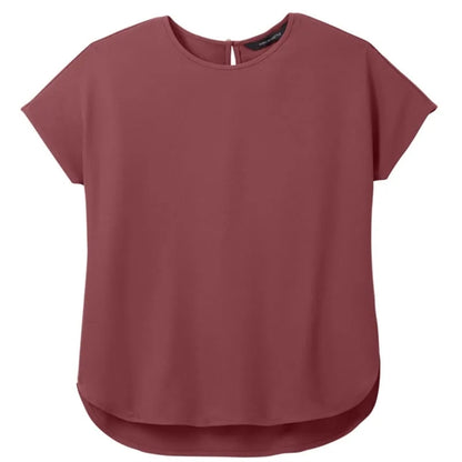 Mercer+Mettle Women's Stretch Crepe Crew