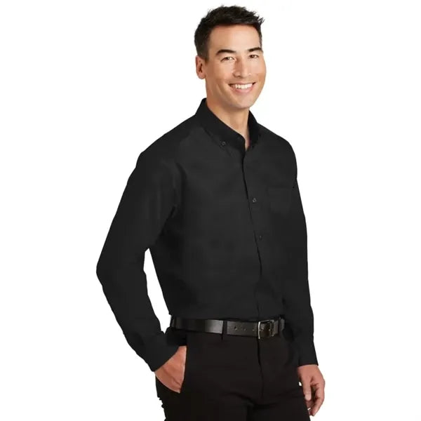 Port Authority Tall SuperPro Twill Shirt.