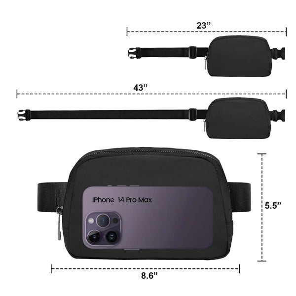 Unisex Fanny Pack Crossbody Bags