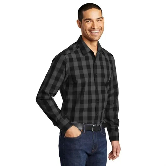Port Authority Everyday Plaid Shirt.