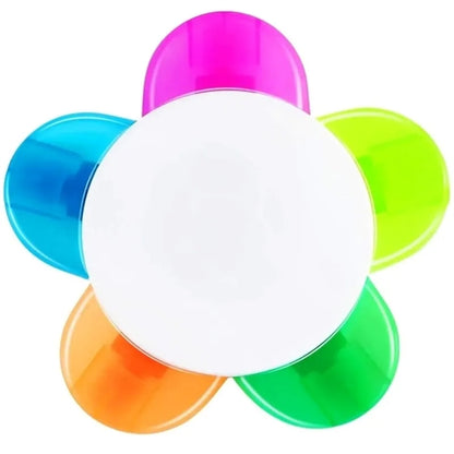 Custom Multi-Color Flower Highlighters
