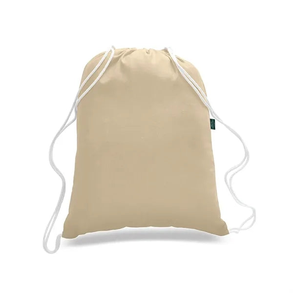 Eco-Friendly Drawstring Organic Sports Backpack