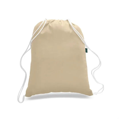Eco-Friendly Drawstring Organic Sports Backpack