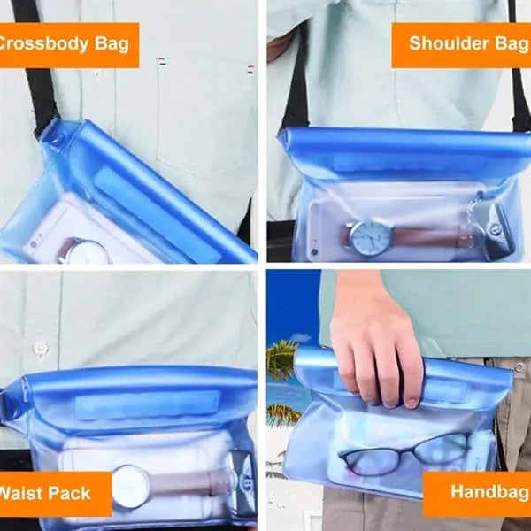 Waterproof Dry Waist Bag with Strap Phone Pouch Fanny Pack