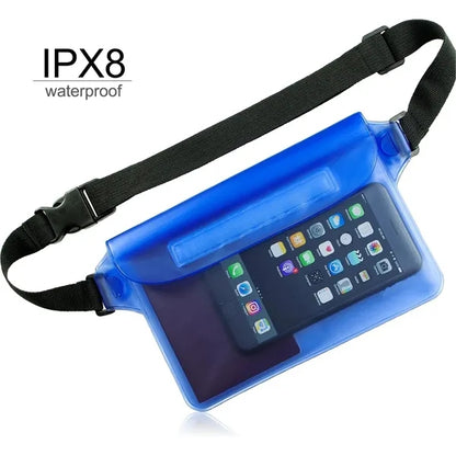 Waterproof Dry Waist Bag with Strap Phone Pouch Fanny Pack
