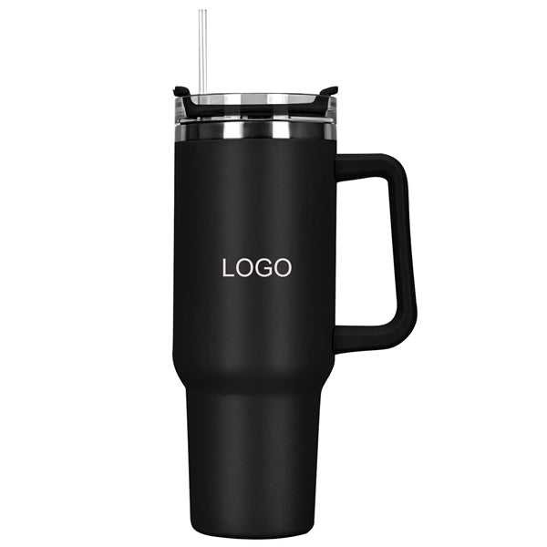 40 oz. Vacuum Insulated Tumbler Mug w/ Handle