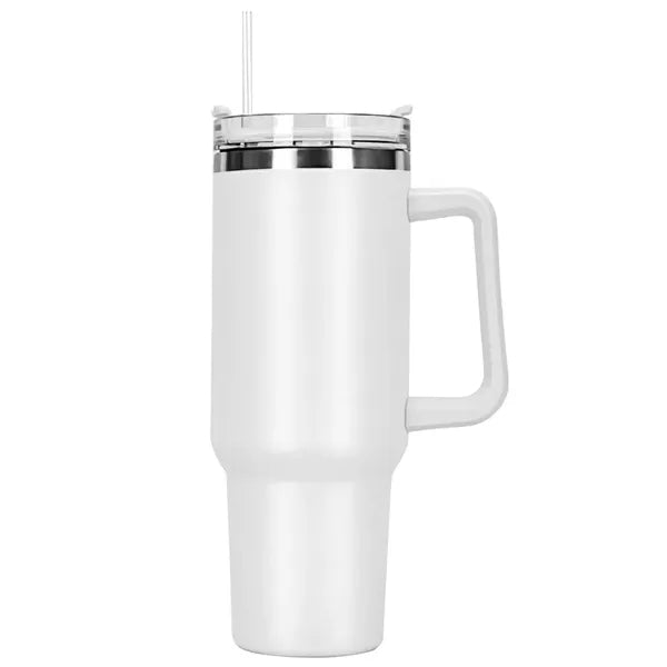 40 oz. Vacuum Insulated Tumbler Mug w/ Handle