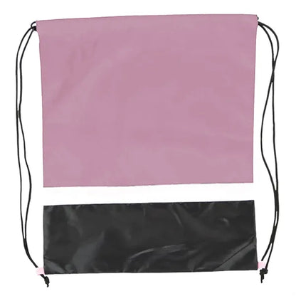 Gym Dual Color Team Bags Three-Tone Drawstring Backpack