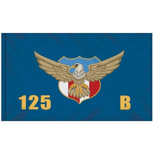 3' x 5' Single Sided Embroidered Flag with Pole Sleeve