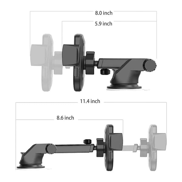 Universal Car Mount Phone Holder with Suction Cup Base