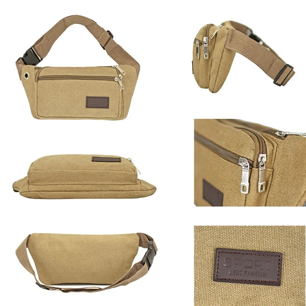 Canvas Fanny Pack