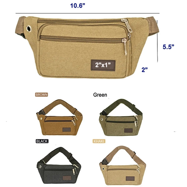 Canvas Fanny Pack