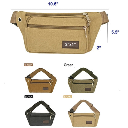 Canvas Fanny Pack