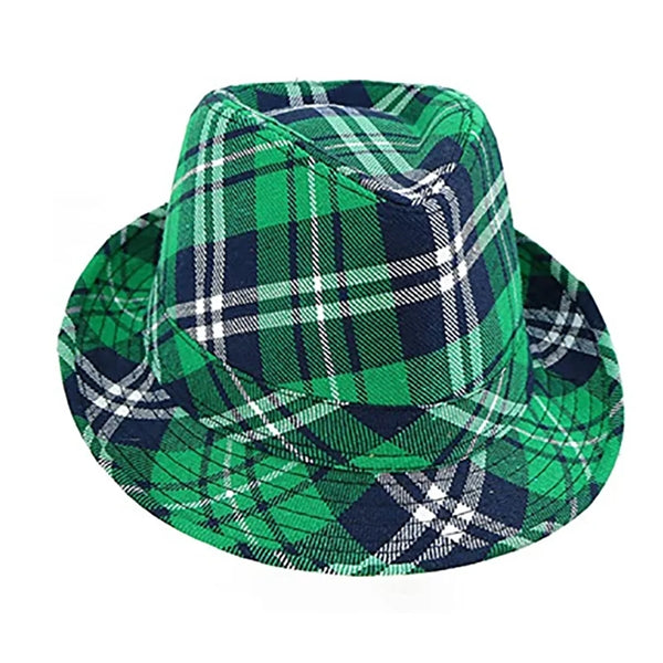 St.Patrick Day Fedora Hats for Men