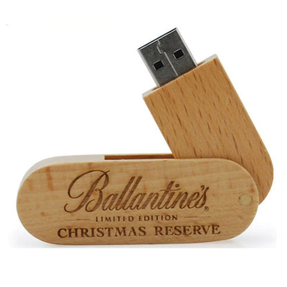 Portable Wooden USB Flash Disk Memory Stick