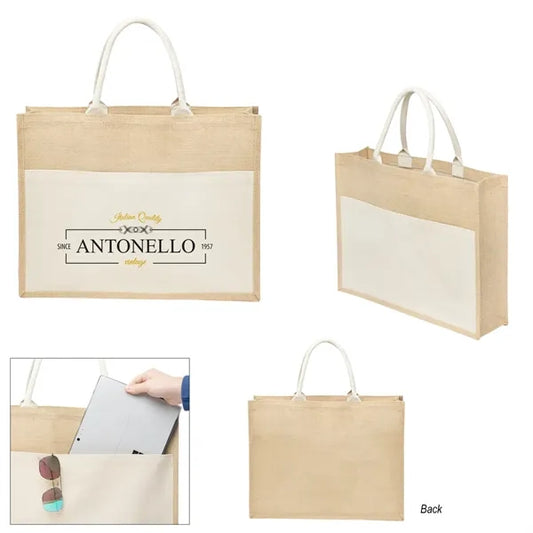 Julia Jute Tote Bag