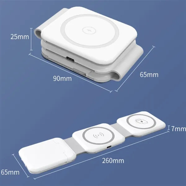 10 in 1 Magsafe Folding Wireless Charger Cable Tool