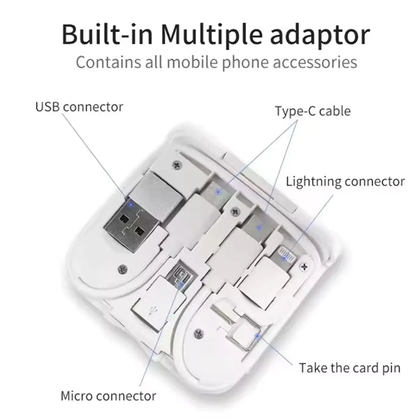 10 in 1 Magsafe Folding Wireless Charger Cable Tool