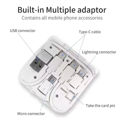 10 in 1 Magsafe Folding Wireless Charger Cable Tool