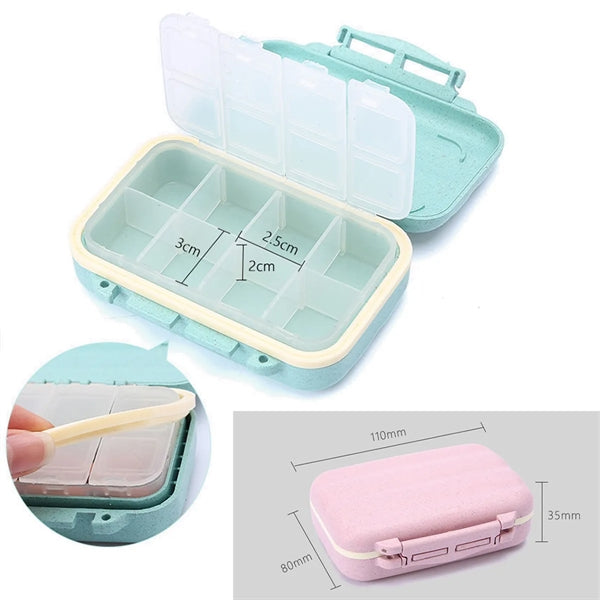 Cereal Fiber Travel Pill Organizer