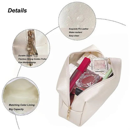 PU Leather Cosmetic Bag
