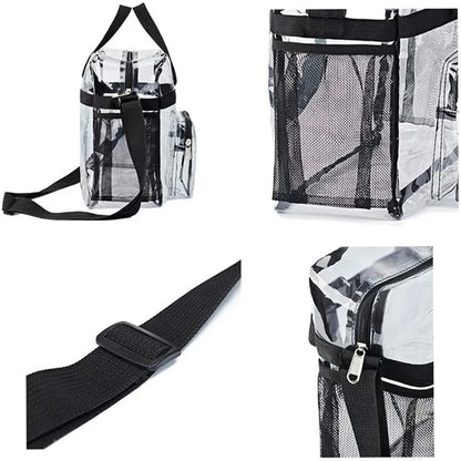 Stadium Approved See Through Clear Tote Bag