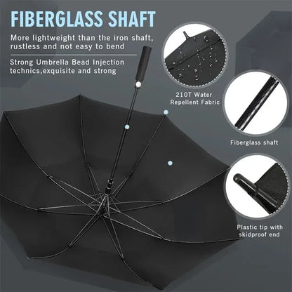 60in Large Windproof Umbrellas Automatic Open