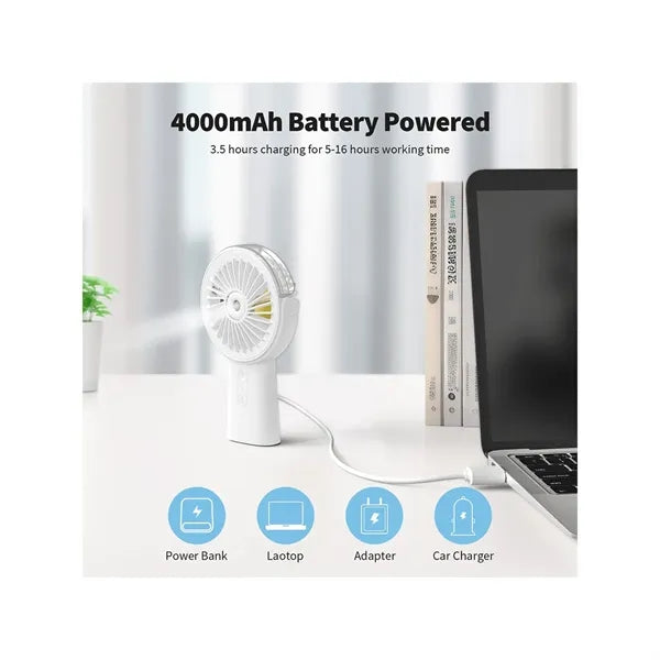 Portable Handheld Misting Fan