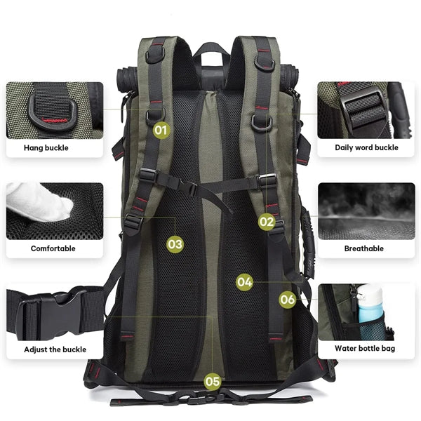Man Carry On Laptop Travel Backpack