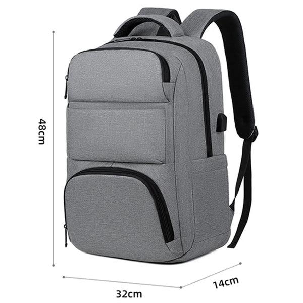 Men's USB Charging Port Large Capacity Travel Backpack