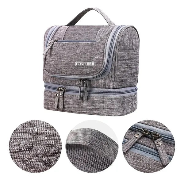 Hanging Wet/Dry Toiletry Bag