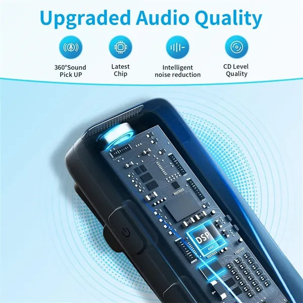 Wireless Lavalier Microphone for Phone with charging case