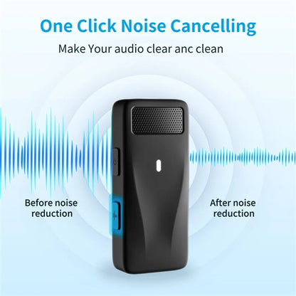 Wireless Lavalier Microphone for Phone with charging case