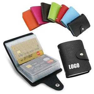 Pu Leather Credit Card Wallet