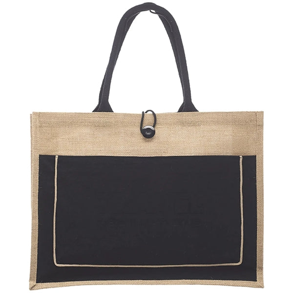 Cotton Stylish Shopping Pocket Jute Tote Bag
