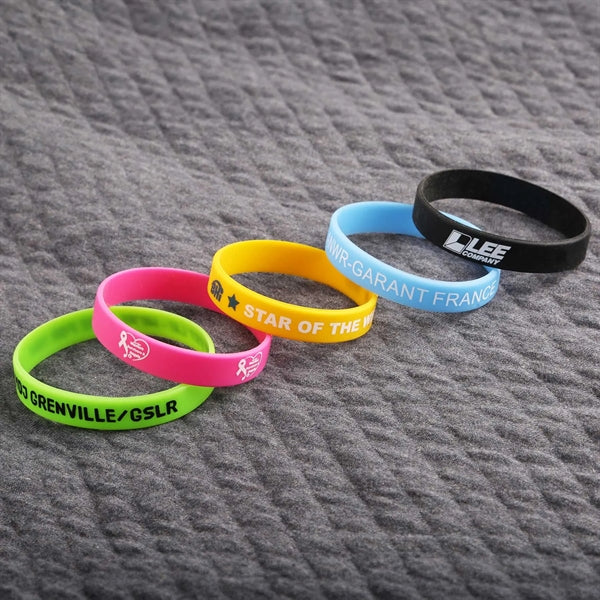 Printed Silicone Bracelets