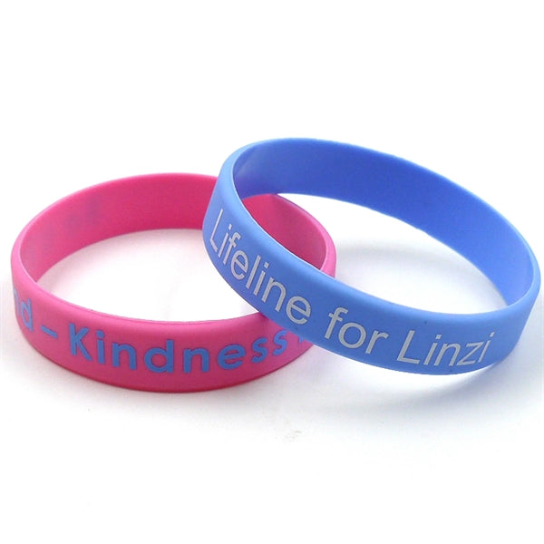 Printed Silicone Bracelets