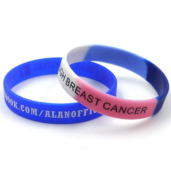 Printed Silicone Bracelets