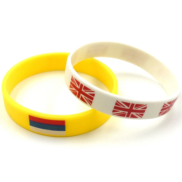 Printed Silicone Bracelets