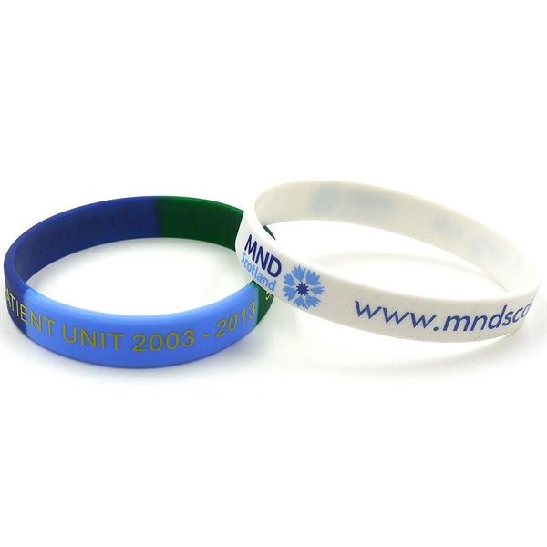 Printed Silicone Bracelets