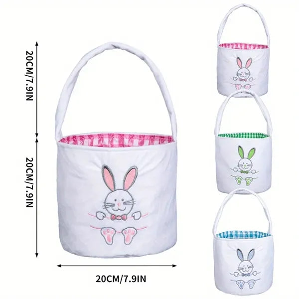 Easter Bunny Bag Bucket for Egg Hunt