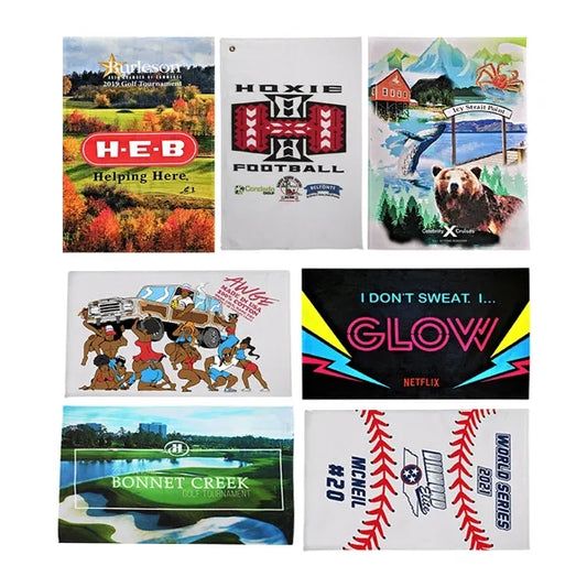Sublimated Golf Towel (16 x 27) 3lbs/dzn