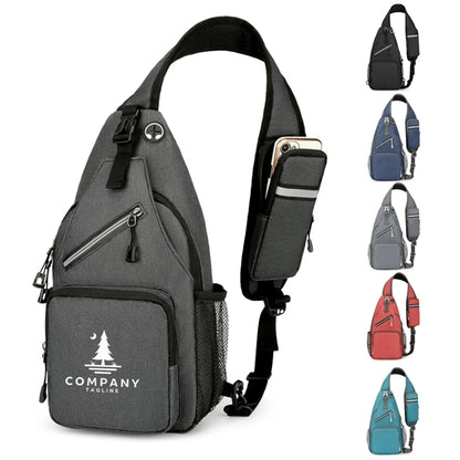 Waterproof Sling Crossbody Chest Bag For Travel