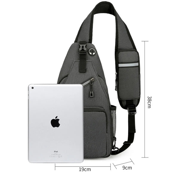 Waterproof Sling Crossbody Chest Bag For Travel